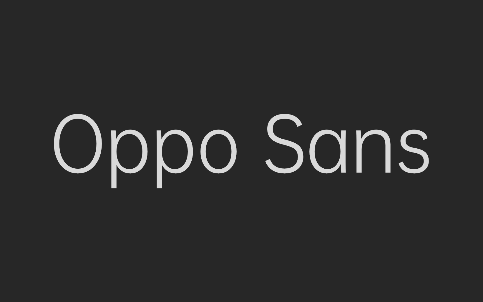 Oppo Sans