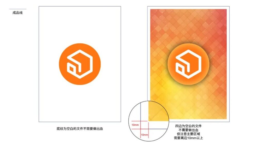 印刷品中的出血和角线