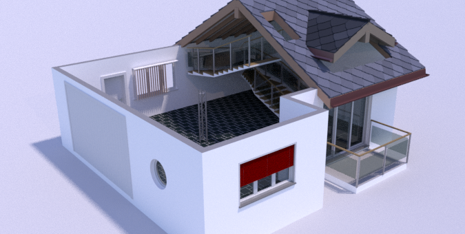 Blender-Archipack 2.6.0 建筑可视化工具集
