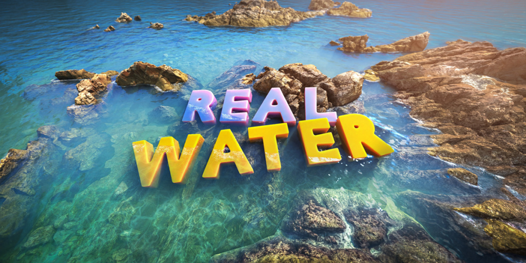 Real water 2 真实水流湖泊海洋材质着色器