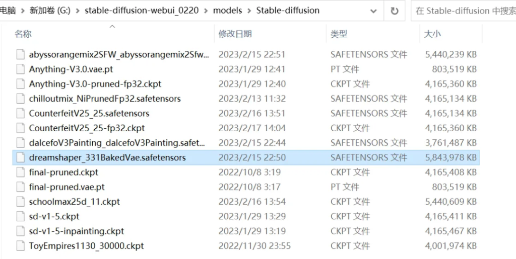 Stable Diffusion 模型：从下载、安装、使用到训练