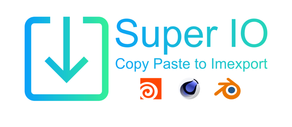 Super IO 1.4.8 导入导出blend文件/模型/图片